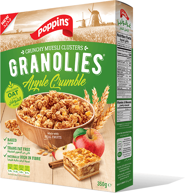 Poppins® GRANOLIES Apple Crumble