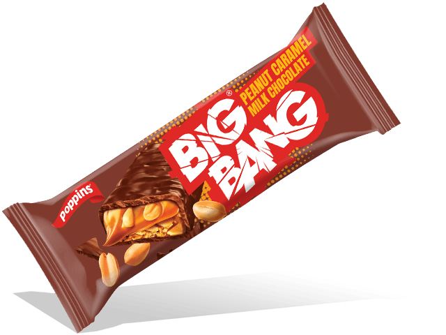 Big Bang Peanut Caramel Milk Chocolate Bar